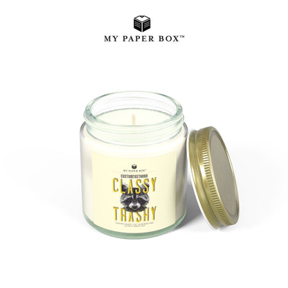 Raccoon Funny Candle