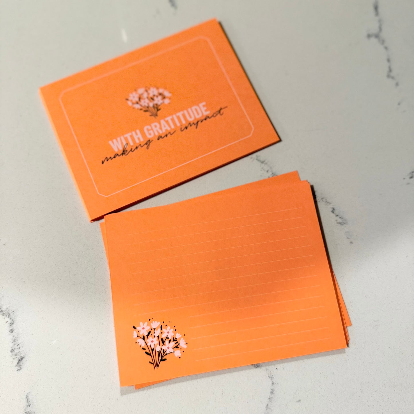 With Gratitude Notecard Set