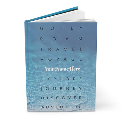 Personalized Tropical Notebook