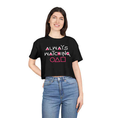 Always Watching Women's Crop Tee