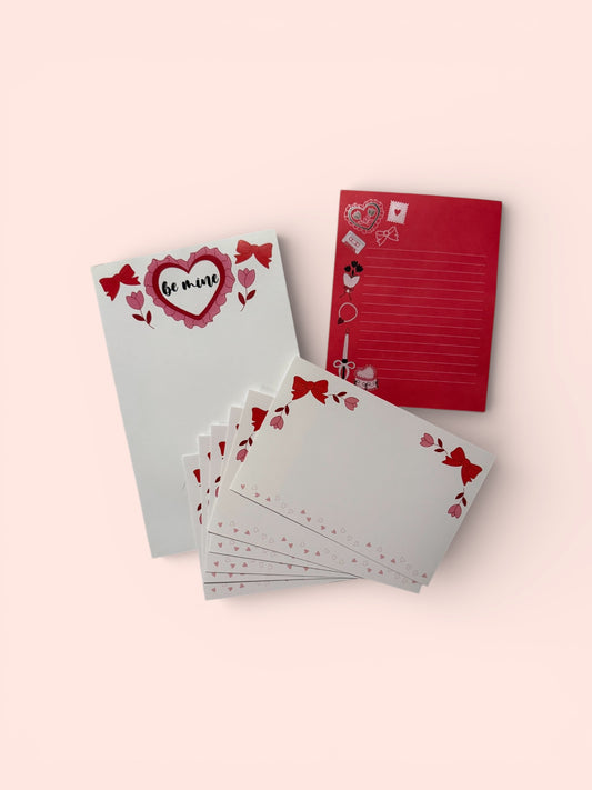 “Be Mine” Valentine Stationery Set