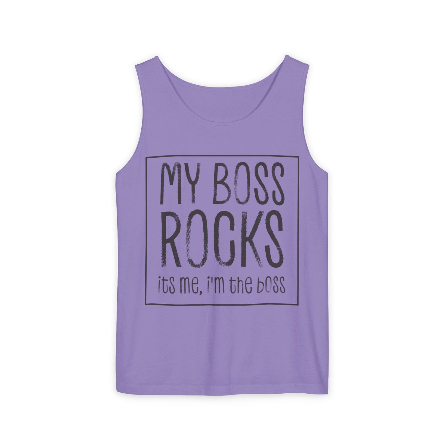 Boss's Day Unisex Garment-Dyed Tank Top