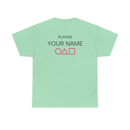Custom Squid Game Inspired Player Shirt
