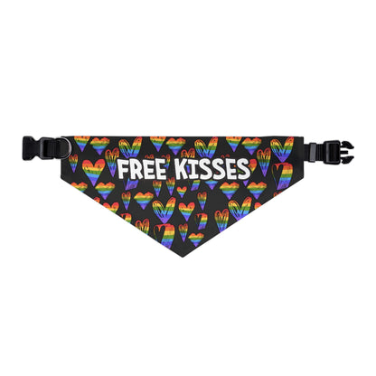 Fun Rainbow Pet Bandana