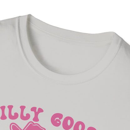 Silly Goose Unisex Softstyle T-Shirt, Fun Tee for Parties, Unique Gift for Animal Lovers, Casual Wear, Funny Statement Shirt