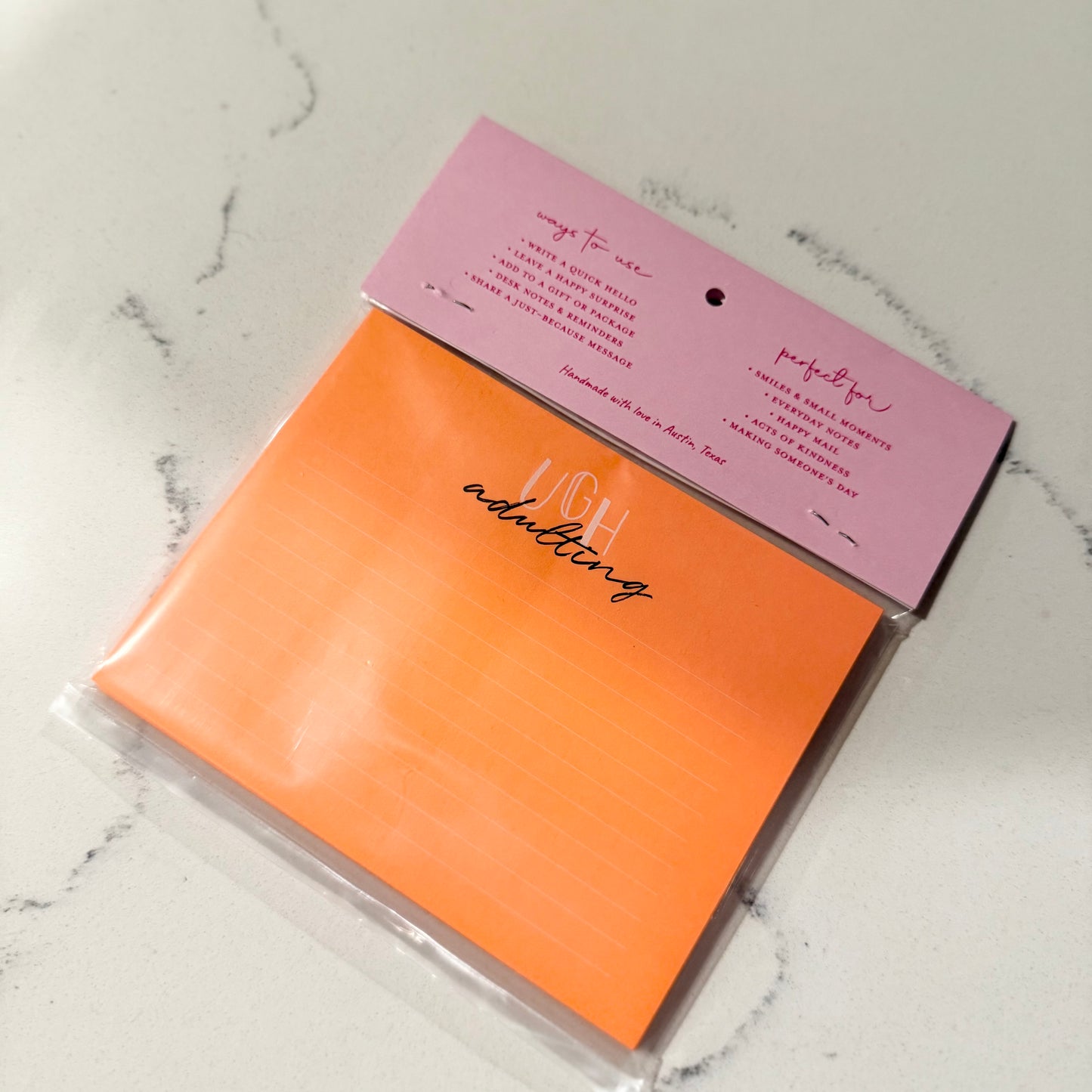 UGH Adulting Sucks Notecard Set