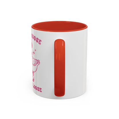 Silly Goose Coffee Mug, Fun Ceramic Cup for Everyday Use, Quirky Gift for Friends, Cute Office Mug, Perfect for Birthdays