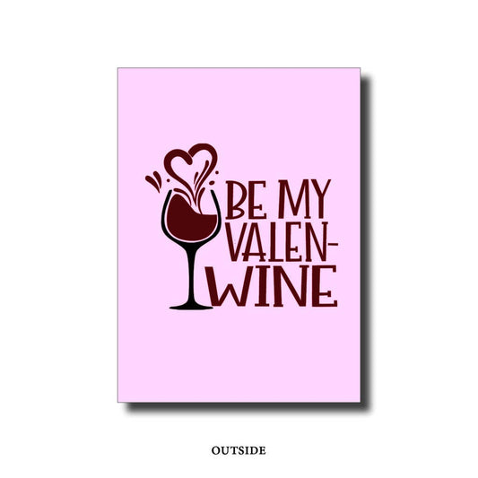 Be My ValenWine Card