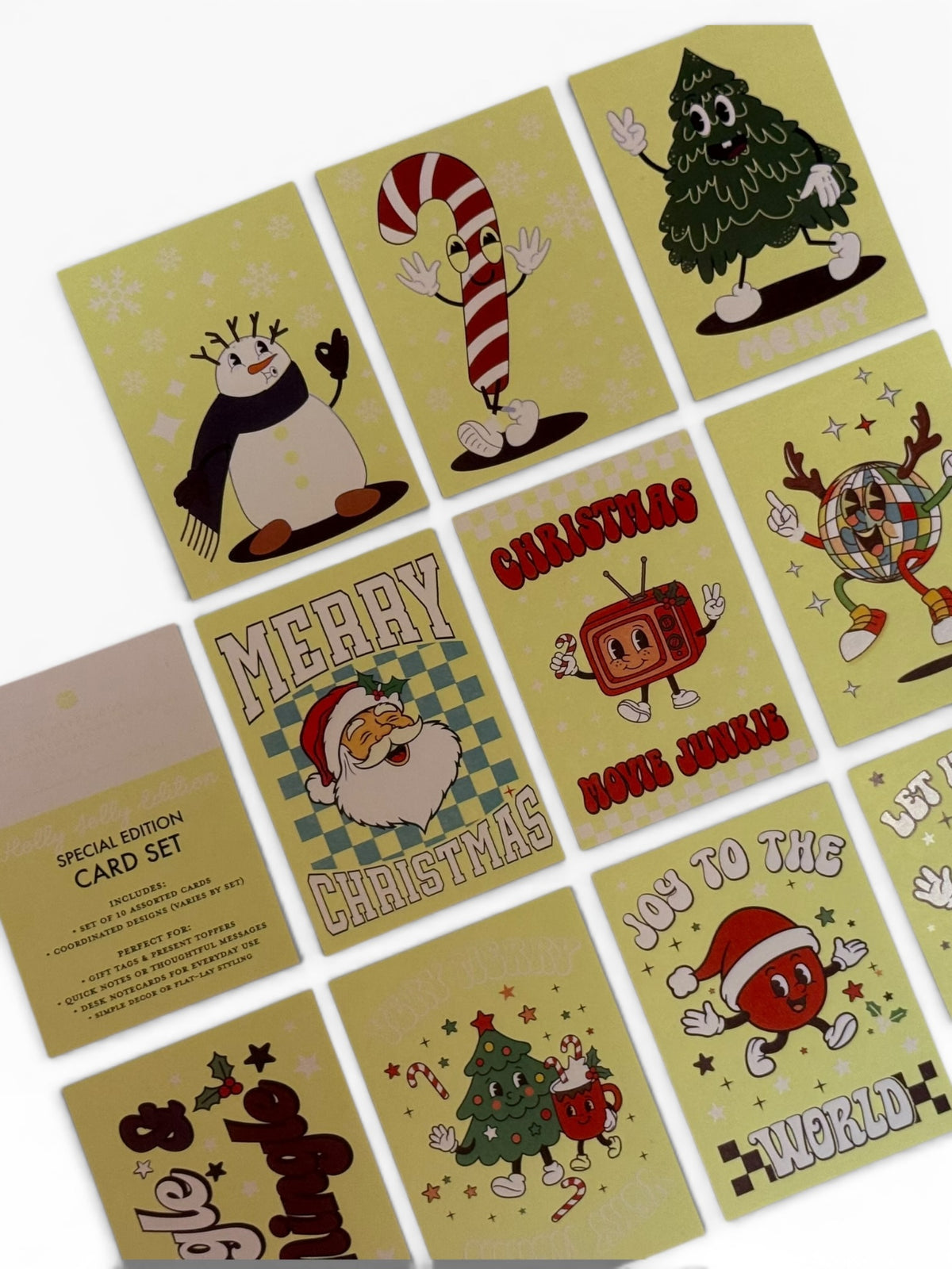 Holly Jolly Gift Tags – Christmas Mini Cards