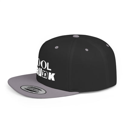 Cool Drunk Flat Bill Snapback Hat