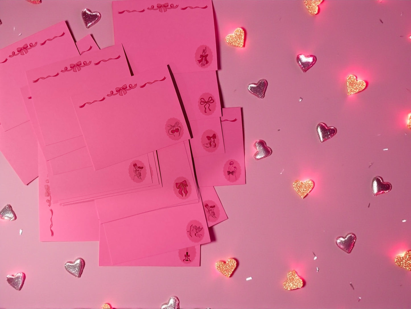 Assorted Coquette Notecard Set of 25