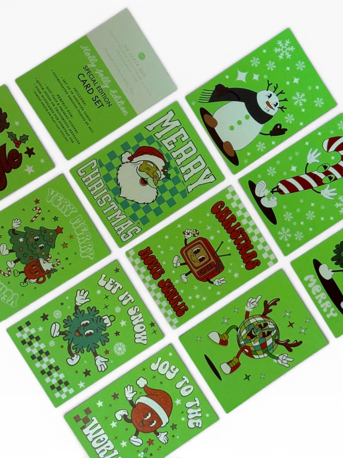 Holly Jolly Gift Tags – Christmas Mini Cards