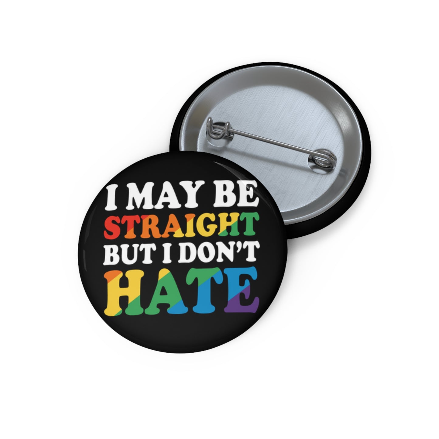 I May be straight but I dont Hate Button
