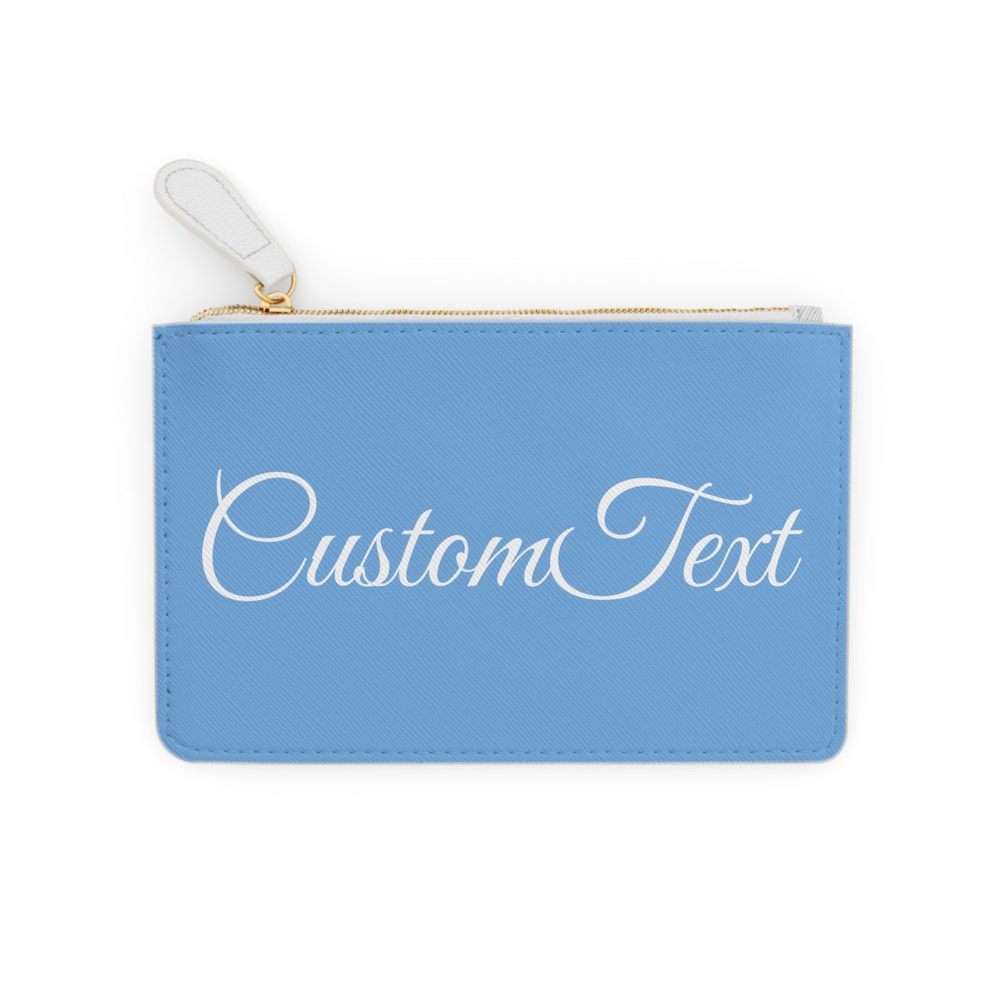 Personalized Coastal Girls Mini Clutch Bag