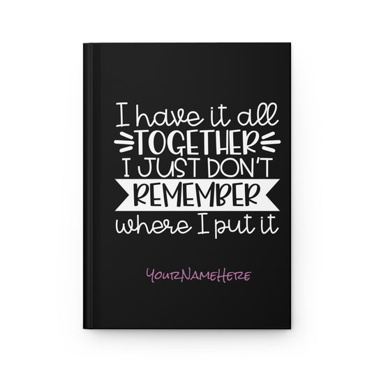 Funny Journal Personalized Planner