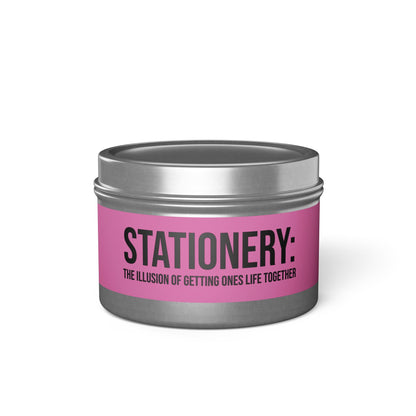 Quirky Tin Candles: