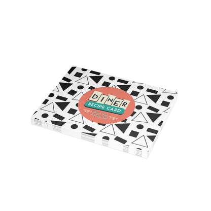 Vintage Retro Recipe Card
