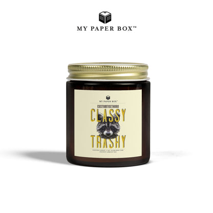 Raccoon Funny Candle