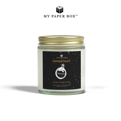 Emotions on fire Candle - Personalized
