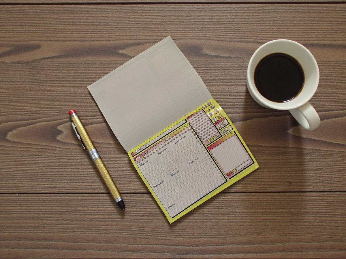 Retro computer Notepad