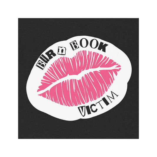 Burn Book Victim Car Magnet