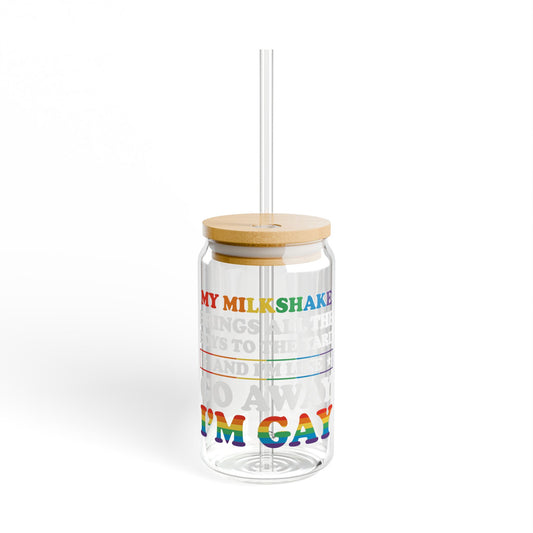 Colorful Pride Sipper Glass