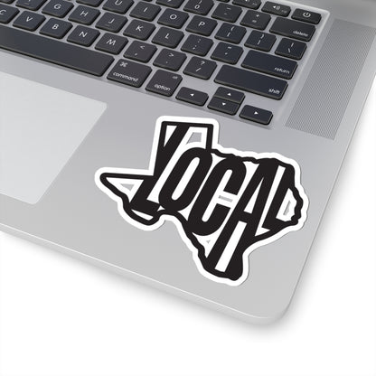 Local Texas Kiss-Cut Stickers