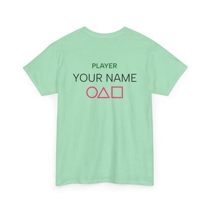 Custom Squid Game Inspired Player Shirt