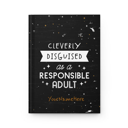 Adulting Hardcover Journal - Personalized