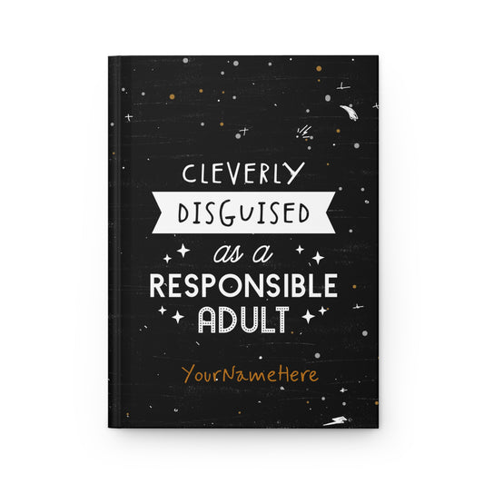 Adulting Hardcover Journal - Personalized