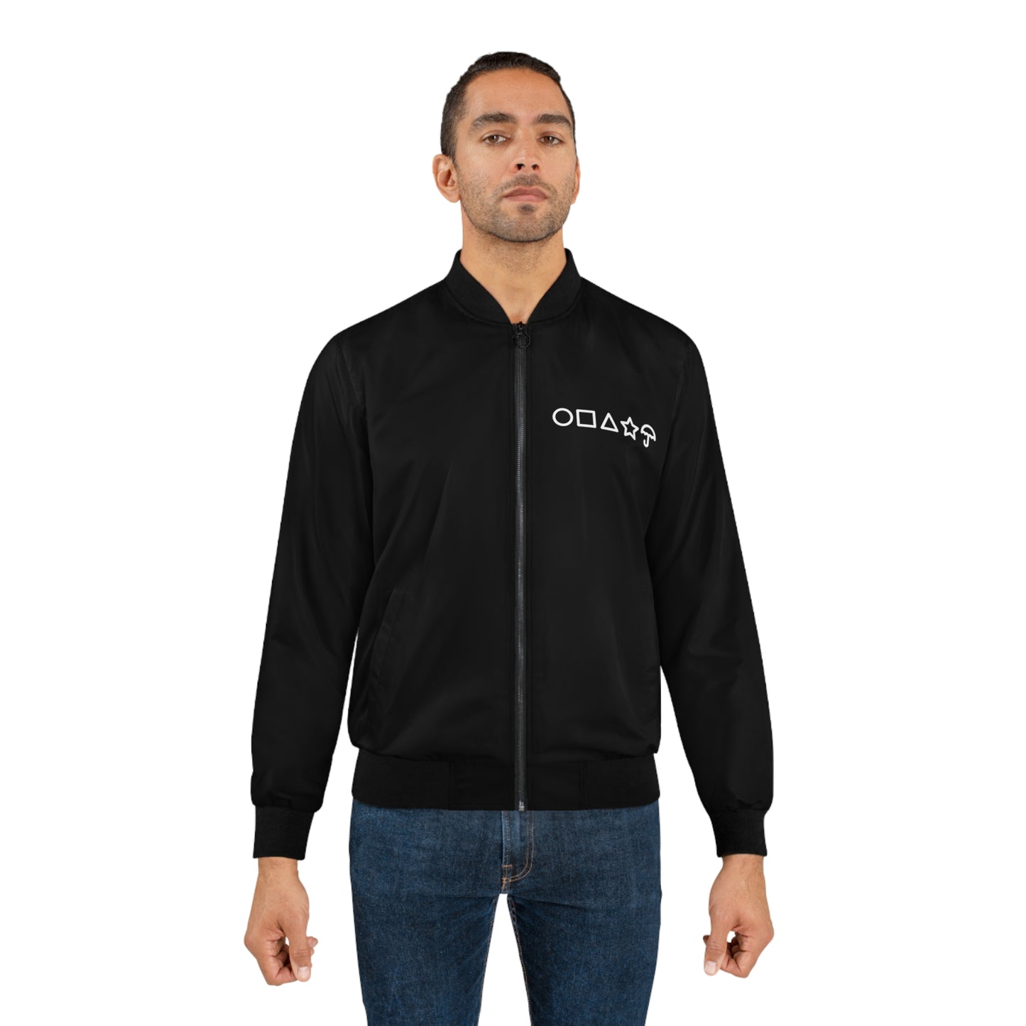 Edgy Men's Bomber Jacket