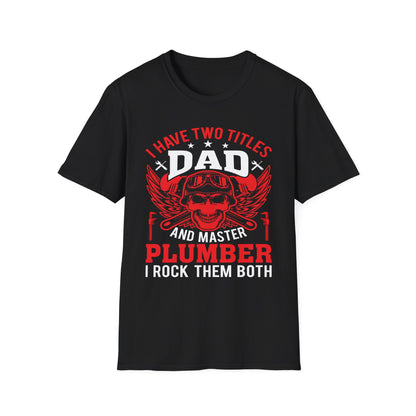 Cool Dad Plumber T-Shirt