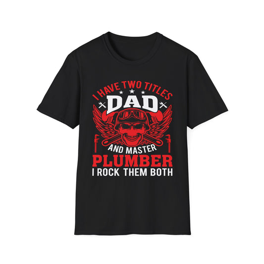 Cool Dad Plumber T-Shirt