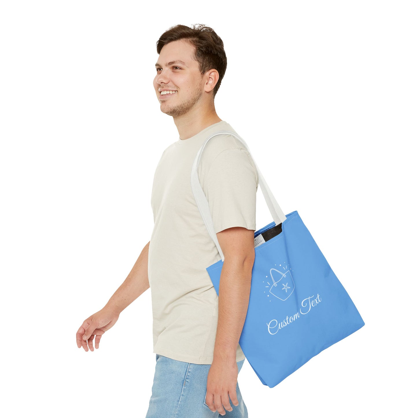 Personalized Beach Tote Bag