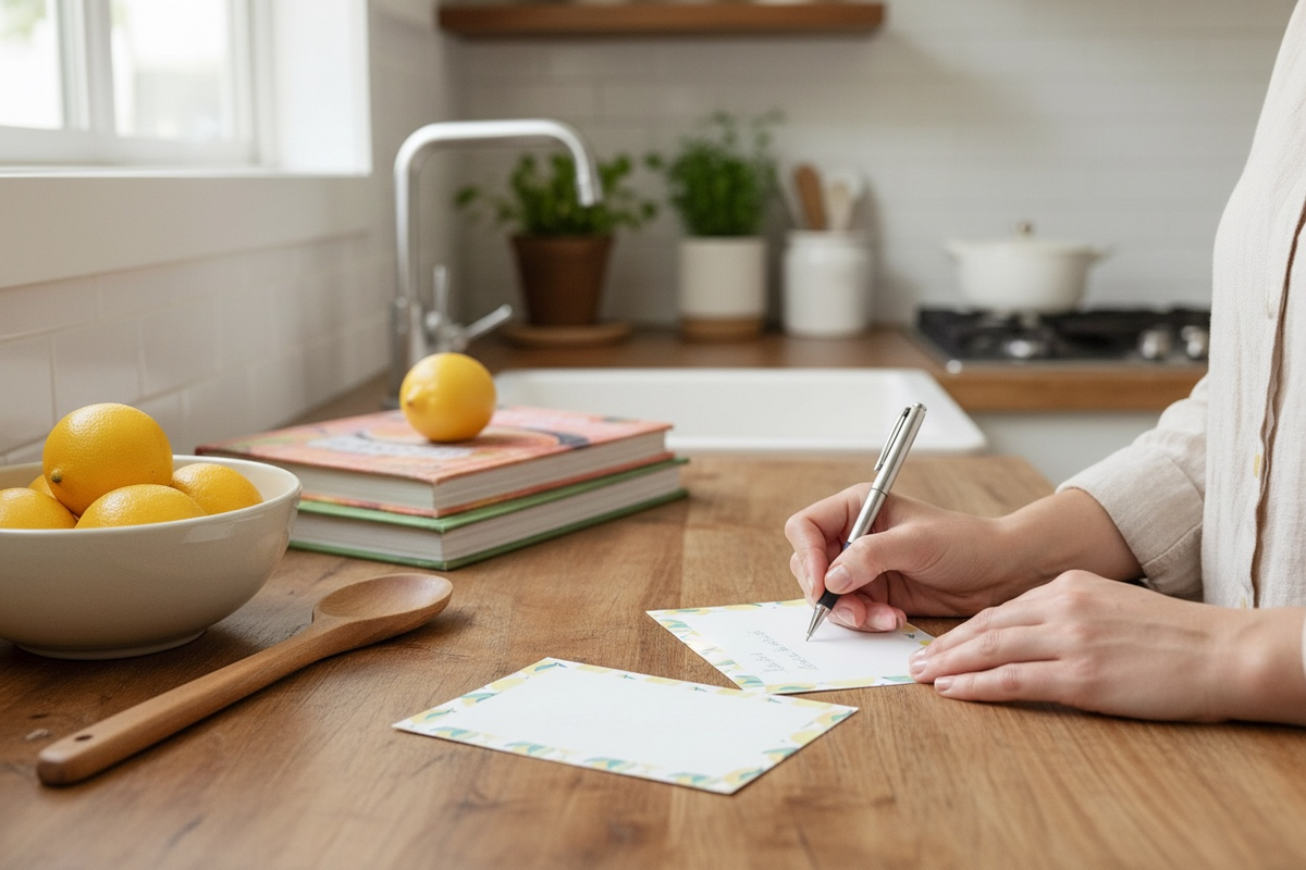 Lemon Notecard Set