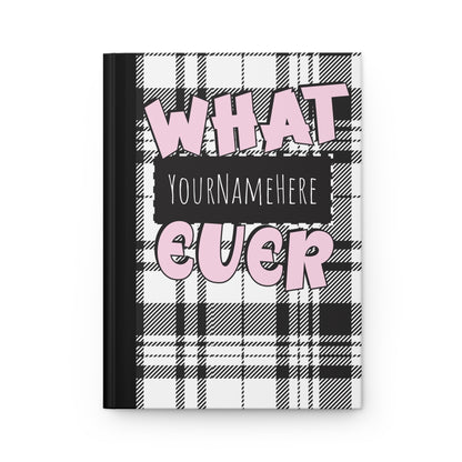 Clueless Inspired Blank Diary- pink