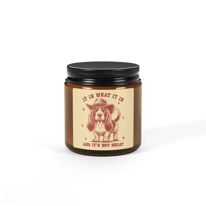 Funny Dog Candle
