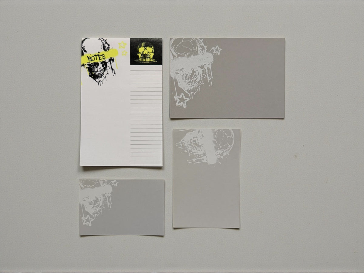 Skull + Stars Stationery Set