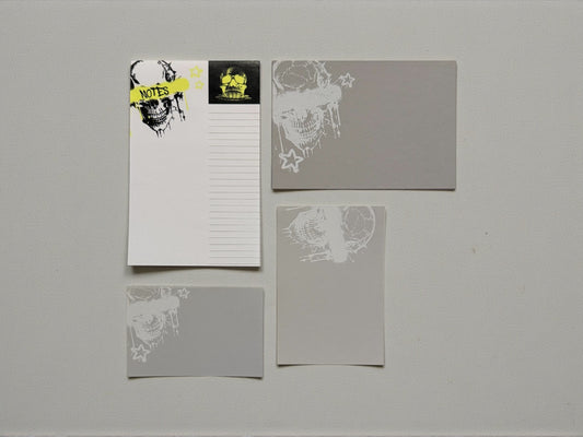 Skull + Stars Stationery Set