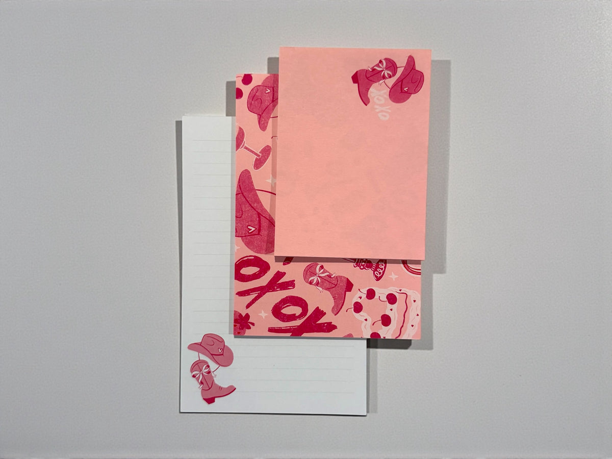 Cowgirl XOXO Stationery Set