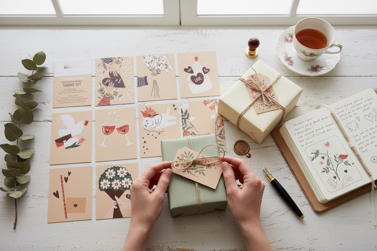 Love Edition Gift Tags – Valentine Mini Cards