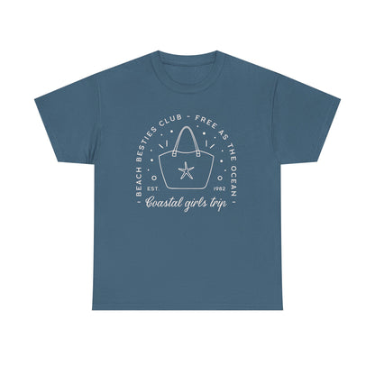 Beach Besties Club Tee - Customizable