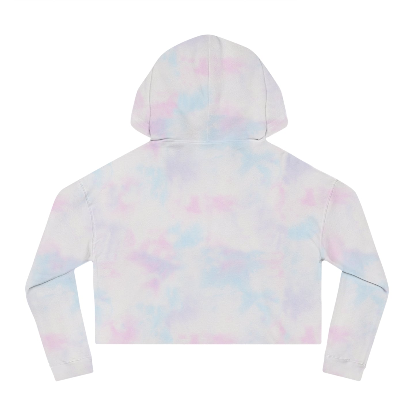 Cropped Hooded Sweatshirt with 'Burn Book Victim' Design