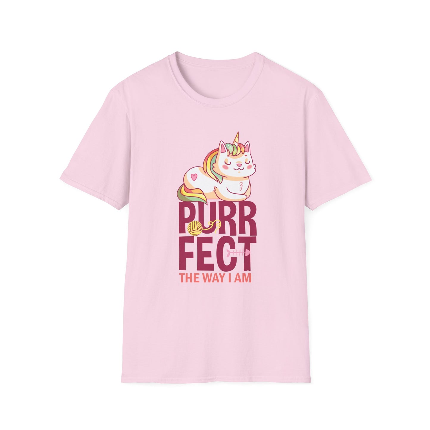 Purrfect Unicorn T-Shirt, Cute Cat Tee, Gift for Cat Lovers, Funny Unicorn Shirt, Birthday, Party, Everyday Wear