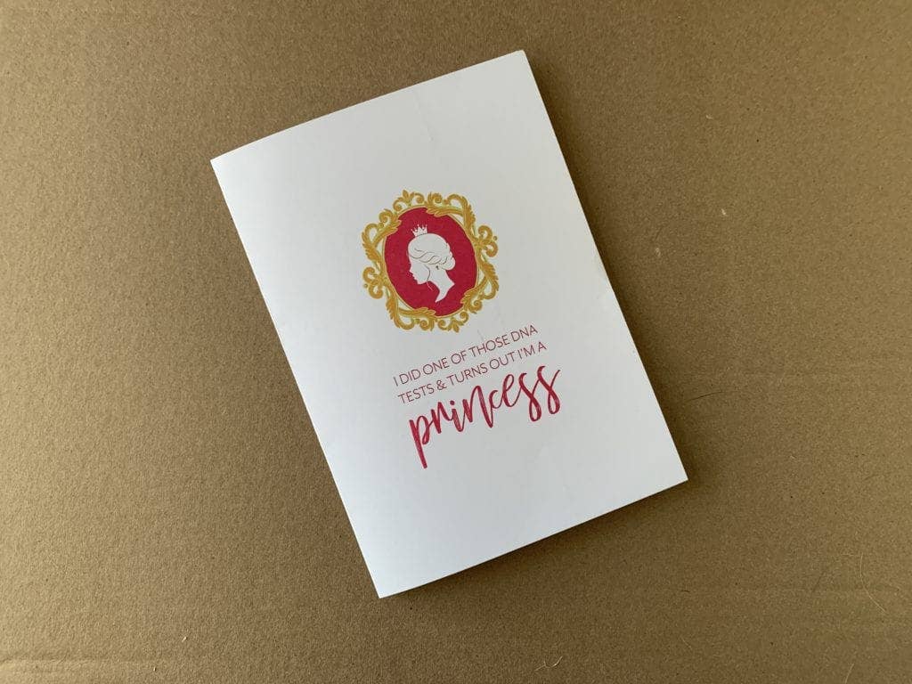 Princess DNA Card