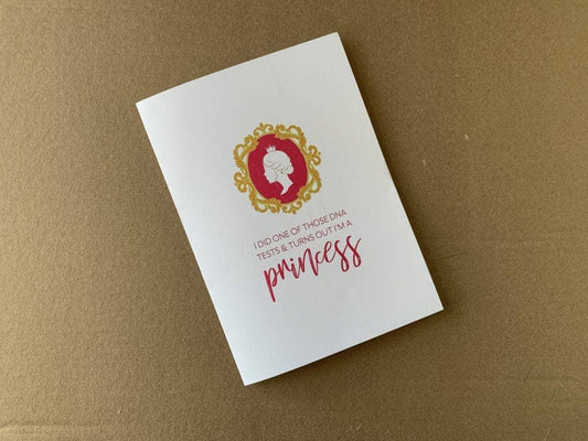 Princess DNA Card