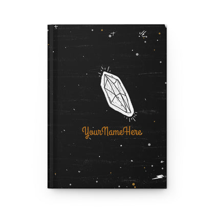 Personalized Gemstone Hardcover Journal