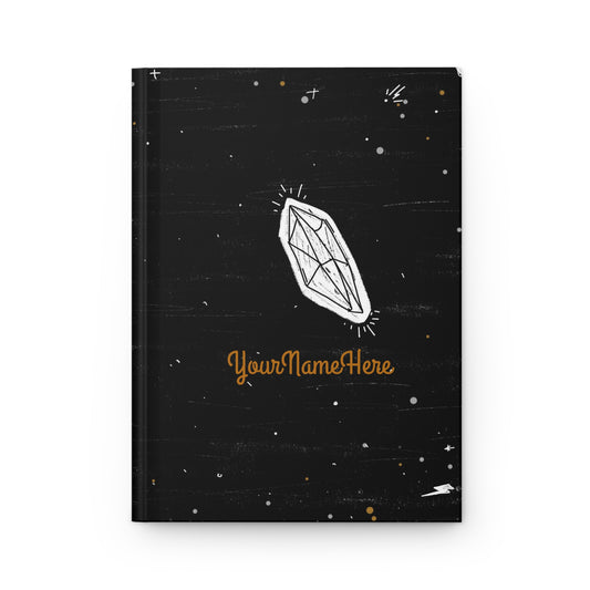 Personalized Gemstone Hardcover Journal