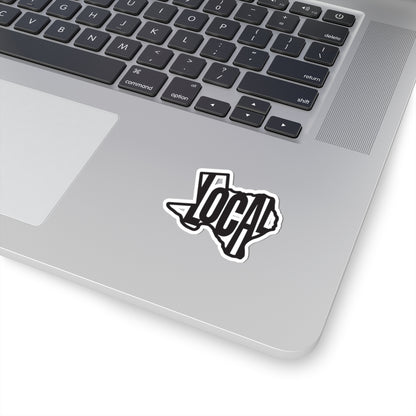 Local Texas Kiss-Cut Stickers