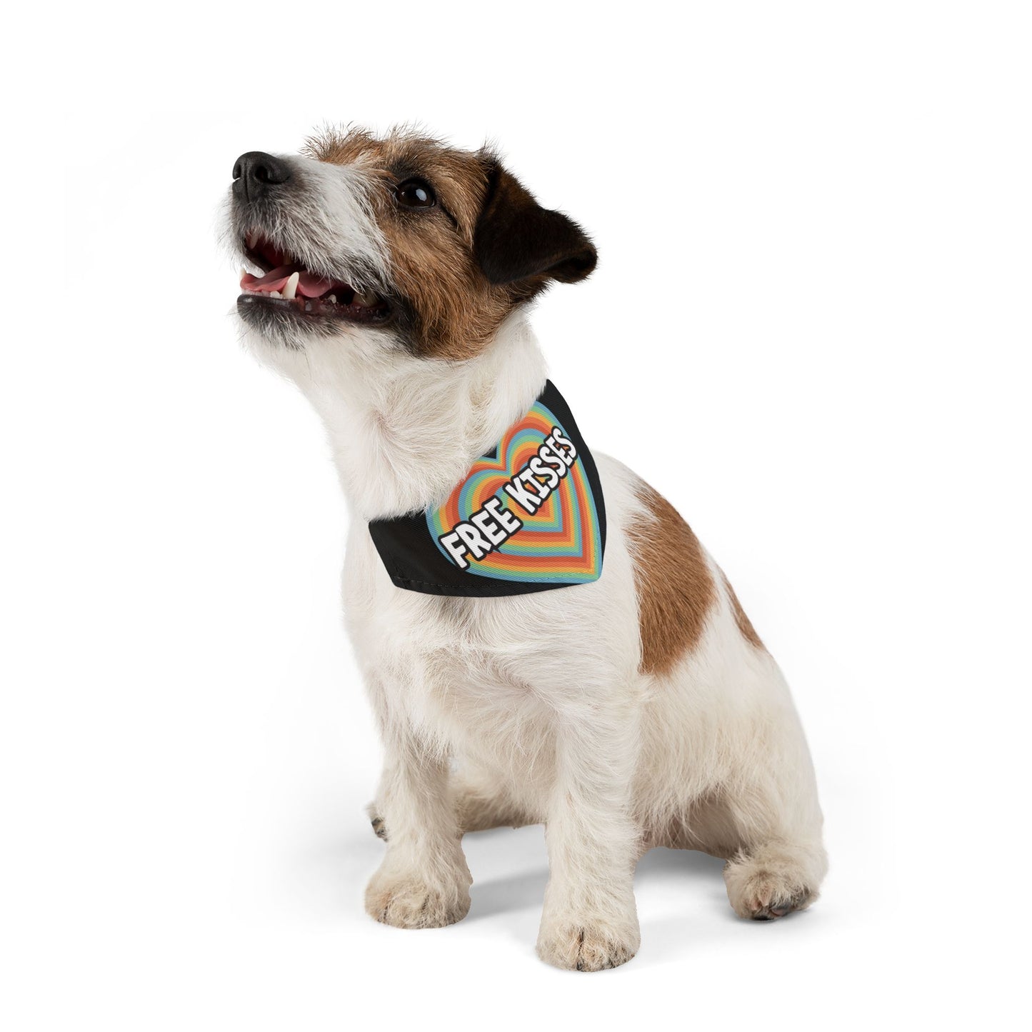 Free Kisses Pet Bandana